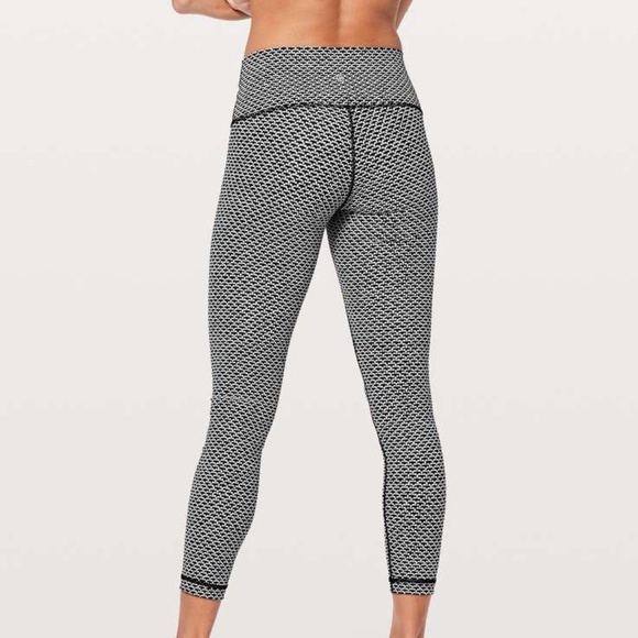 lululemon athletica Pants - Lululemon Wunder Under Hi-Rise 7/8  Monochromic